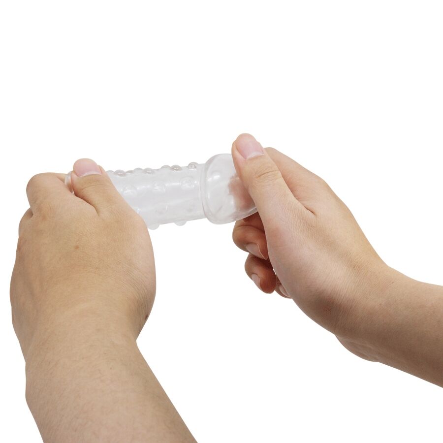 Guaina Pene FOR HIM Bi-026274M Stretta Volumizzante — Trasparente