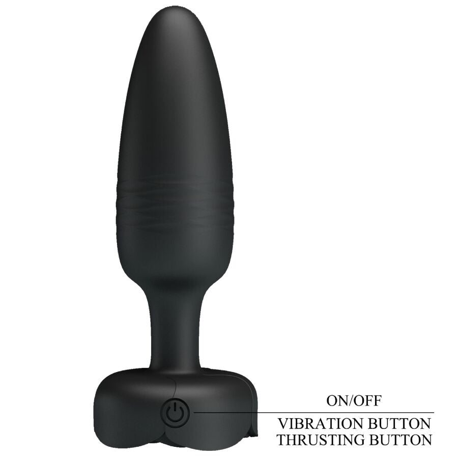 Plug Anale ANAL TOYS Tarion con Luce LED — Nero