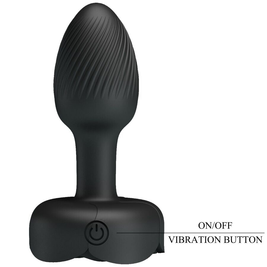 Plug Anale Pretty Love Olman LED — Nero