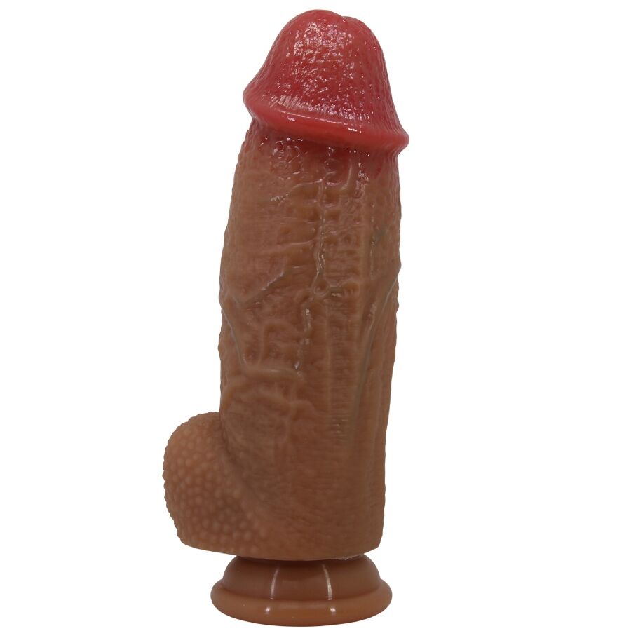Dildo Realistico con Ventosa Pretty Love Achille — Silicone 22 cm