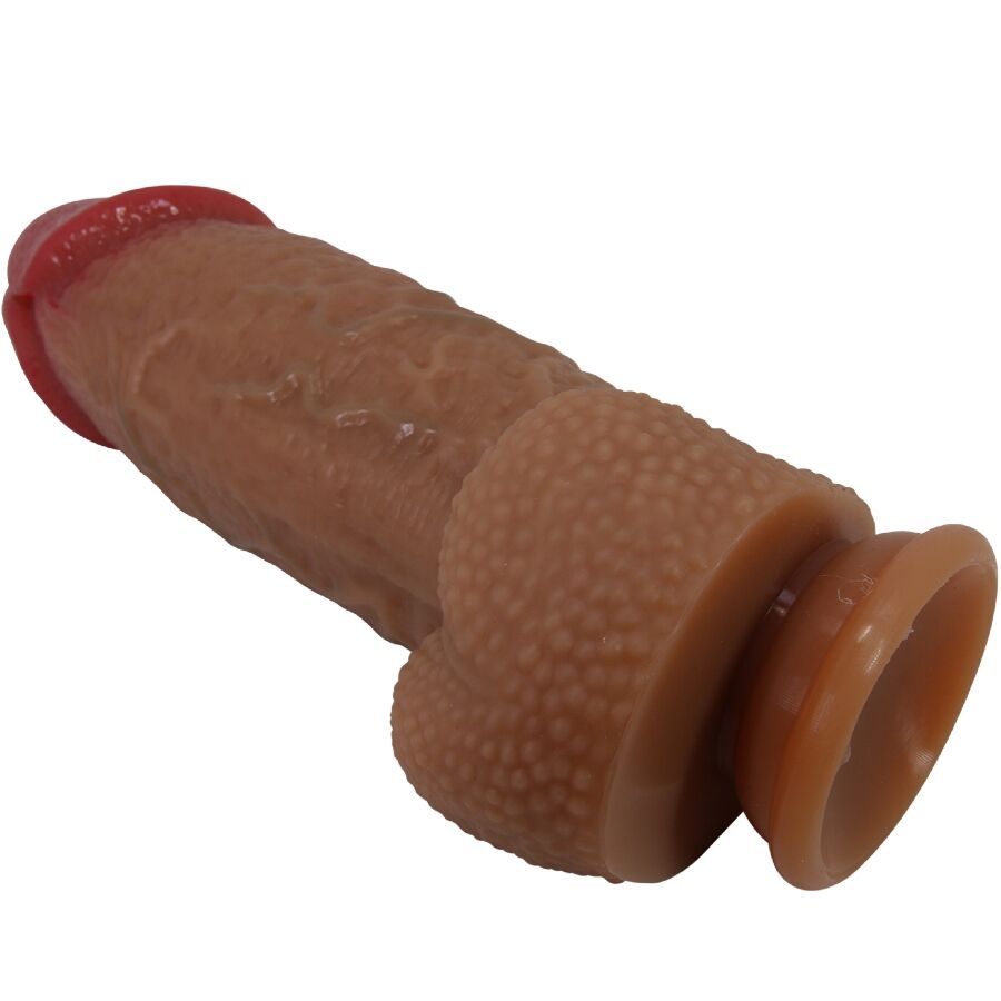 Dildo Realistico con Ventosa Pretty Love Achille — Silicone 22 cm