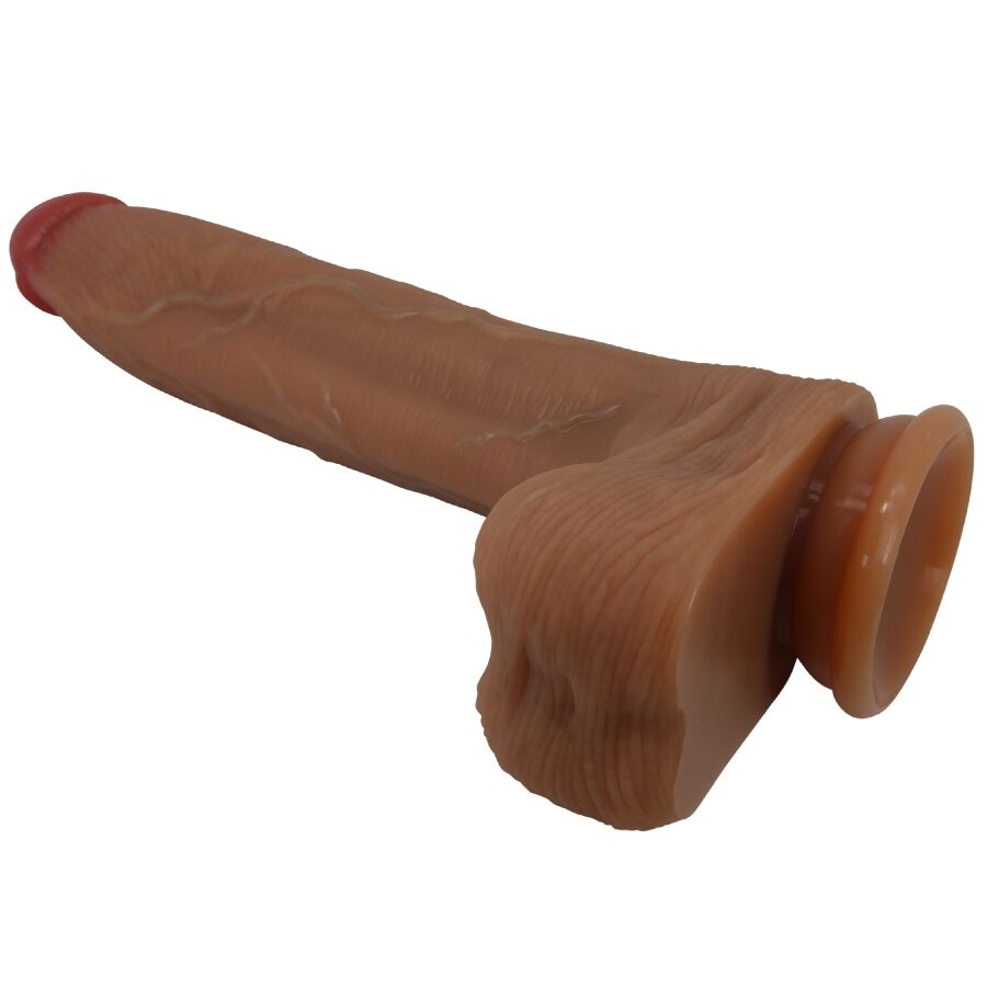 Dildo Realistico Pretty Love Adley — Silicone con Ventosa, 28 cm