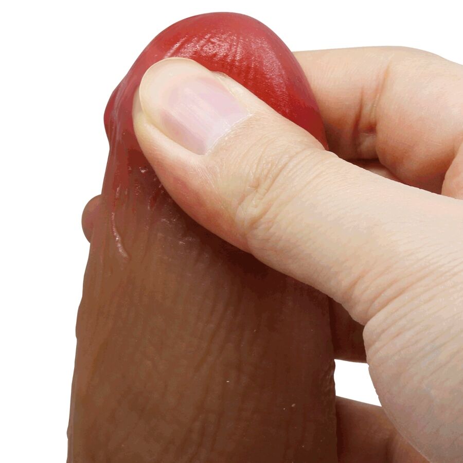 Dildo Realistico Pretty Love Adley — Silicone con Ventosa, 28 cm