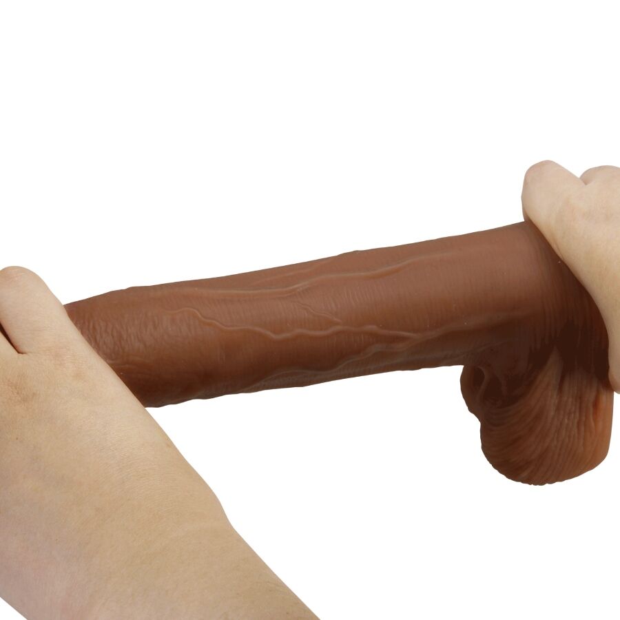 Dildo Realistico Pretty Love Adley — Silicone con Ventosa, 28 cm