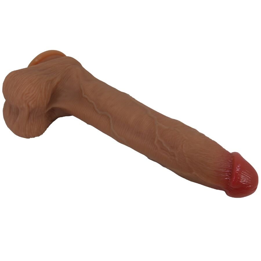 Dildo Realistico Pretty Love Adley — Silicone con Ventosa, 28 cm