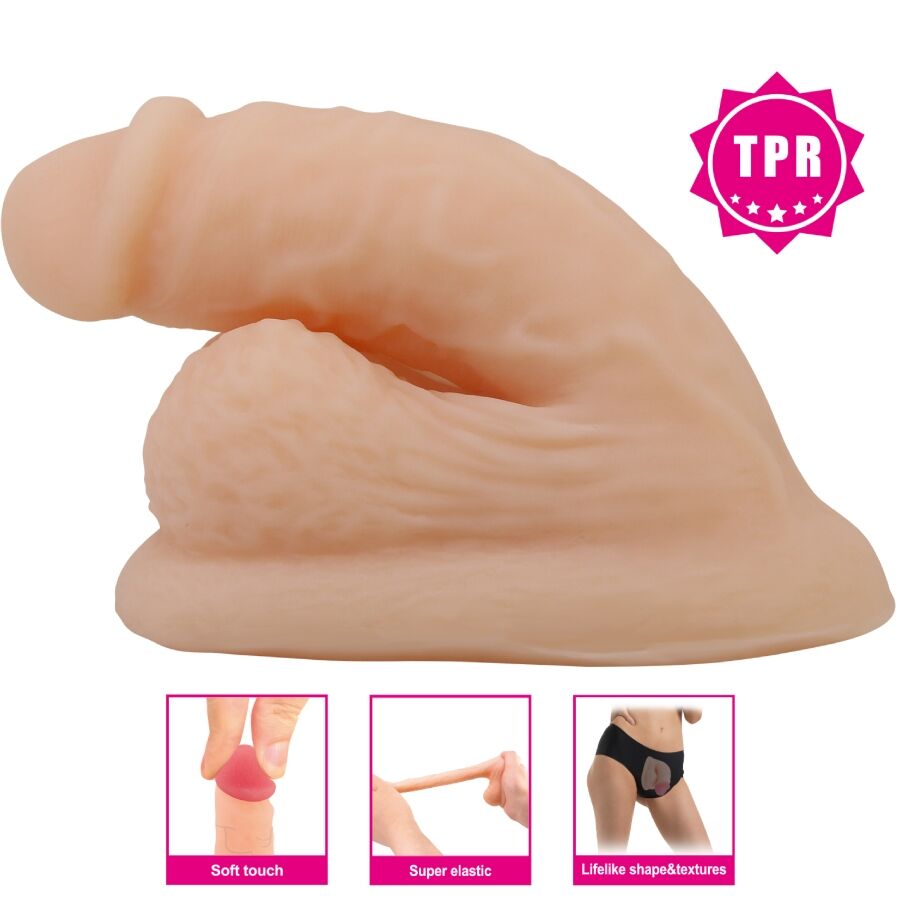 Dildo Realistico Pretty Love Wildon 10cm Naturale — TPR