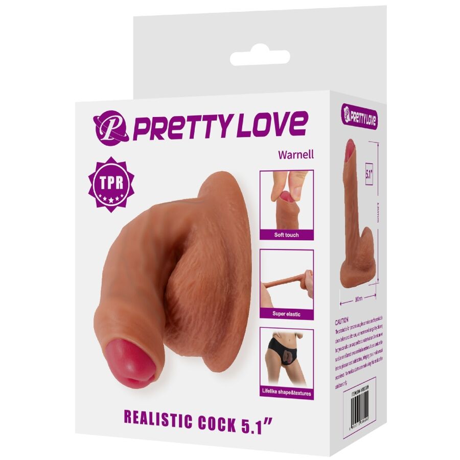 Dildo Realistico Pretty Love Warnell — Mulato