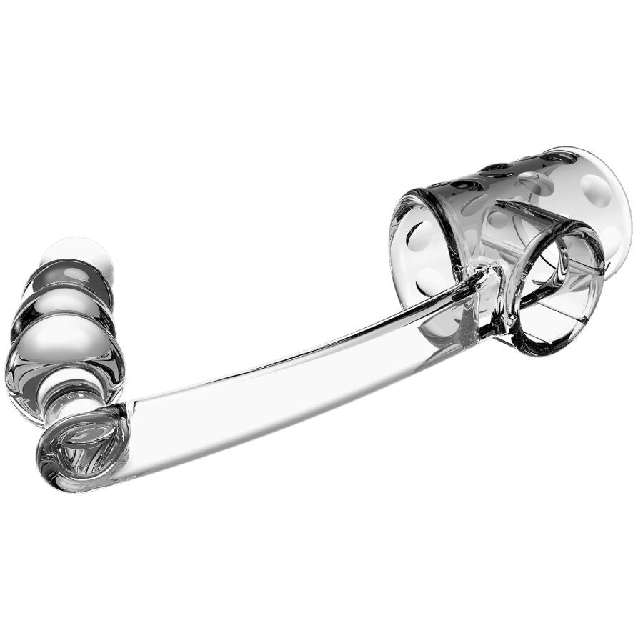 Guaina Pene con Plug Anale Pretty Love BI-026277M — Trasparente