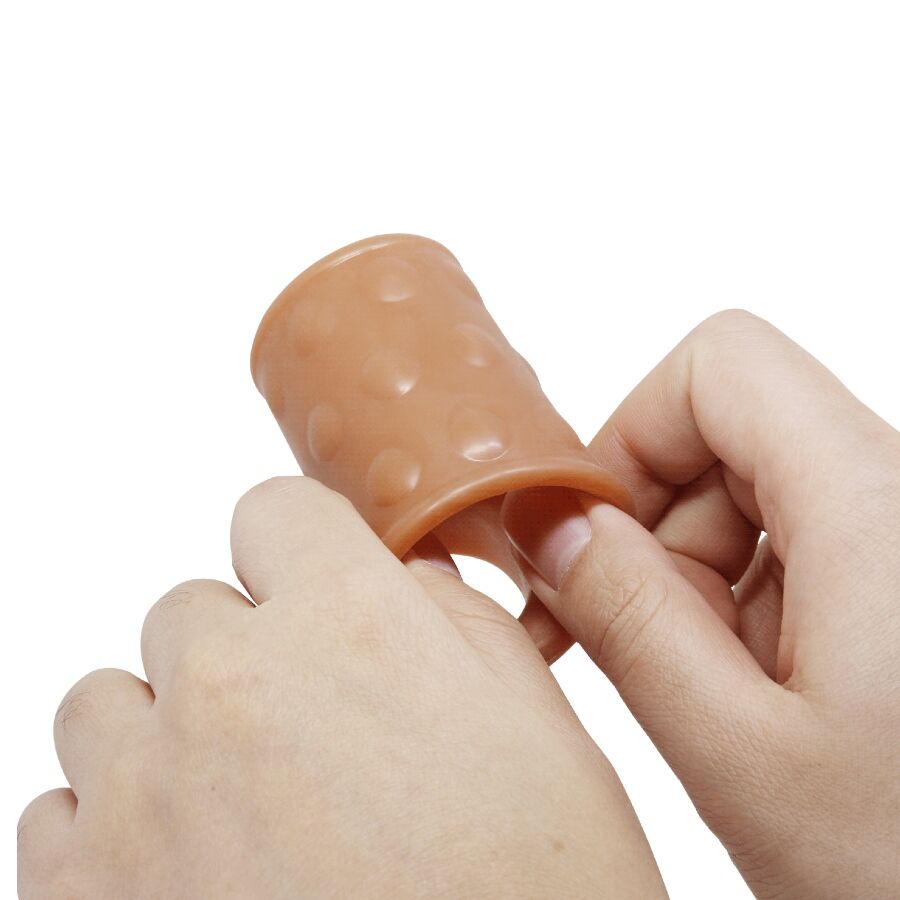 Guaina Pene Pretty Love BI-026277M con Tappo Anale — Naturale