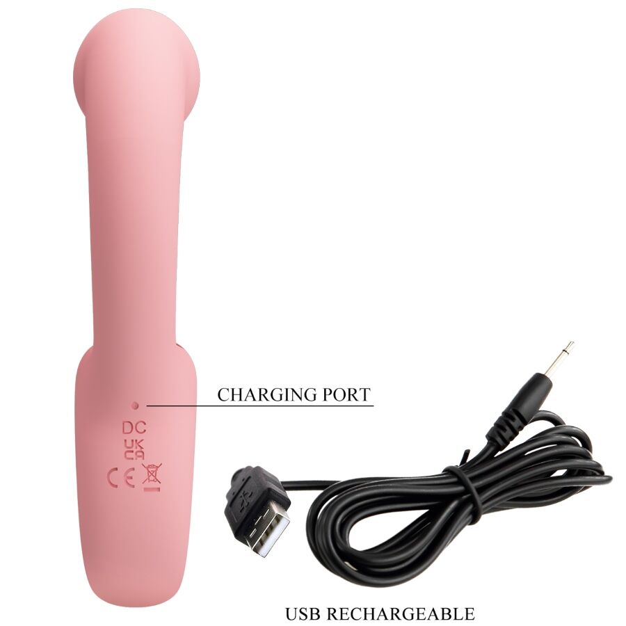 Vibratore Punto G Pretty Love Erynnies 10 Vibrazioni — Rosa