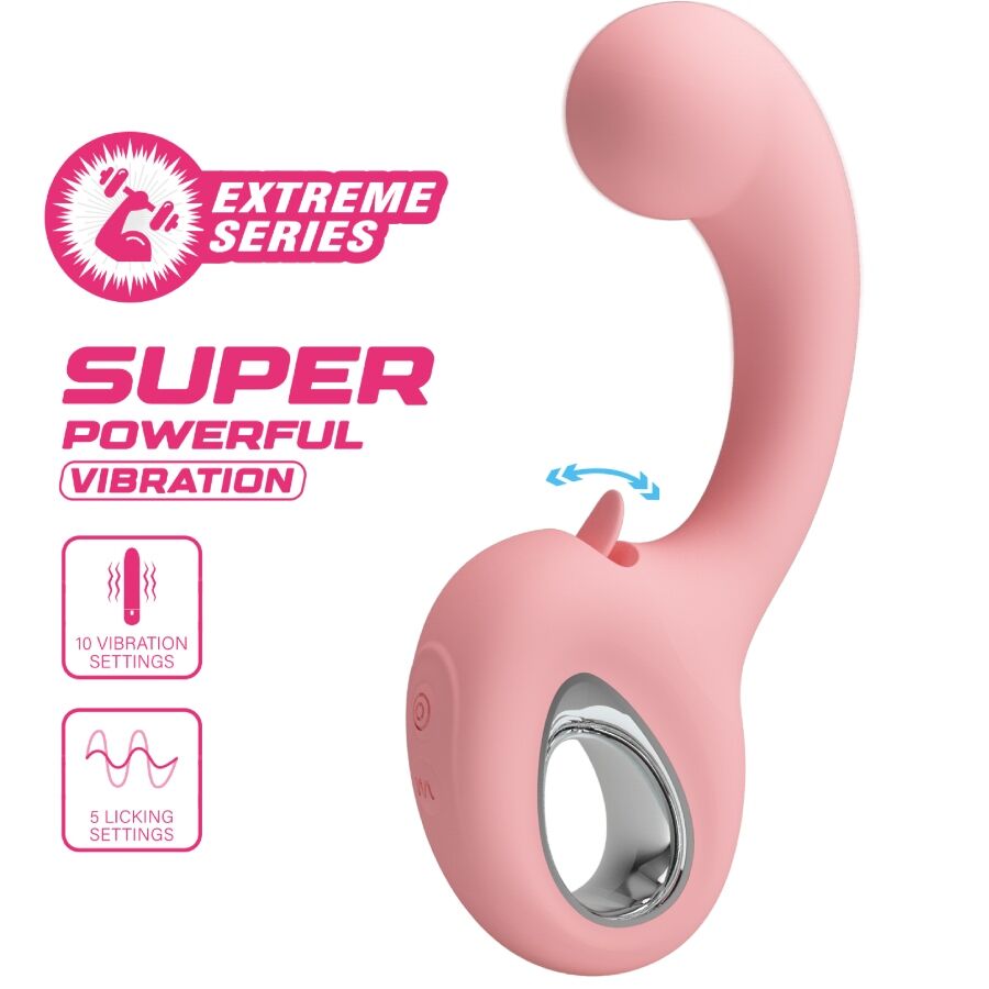 Vibratore Punto G Pretty Love Erynnies 10 Vibrazioni — Rosa