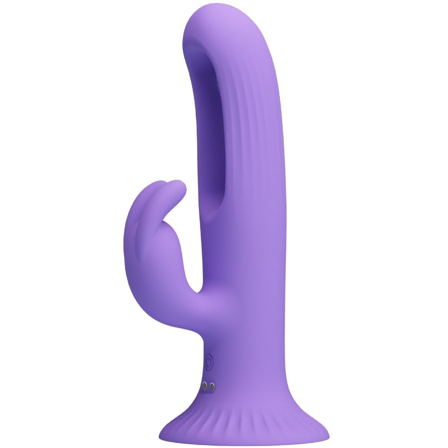 Vibratore Coniglio Pretty Love Killmoulis 12 Modalità Viola — Silicone