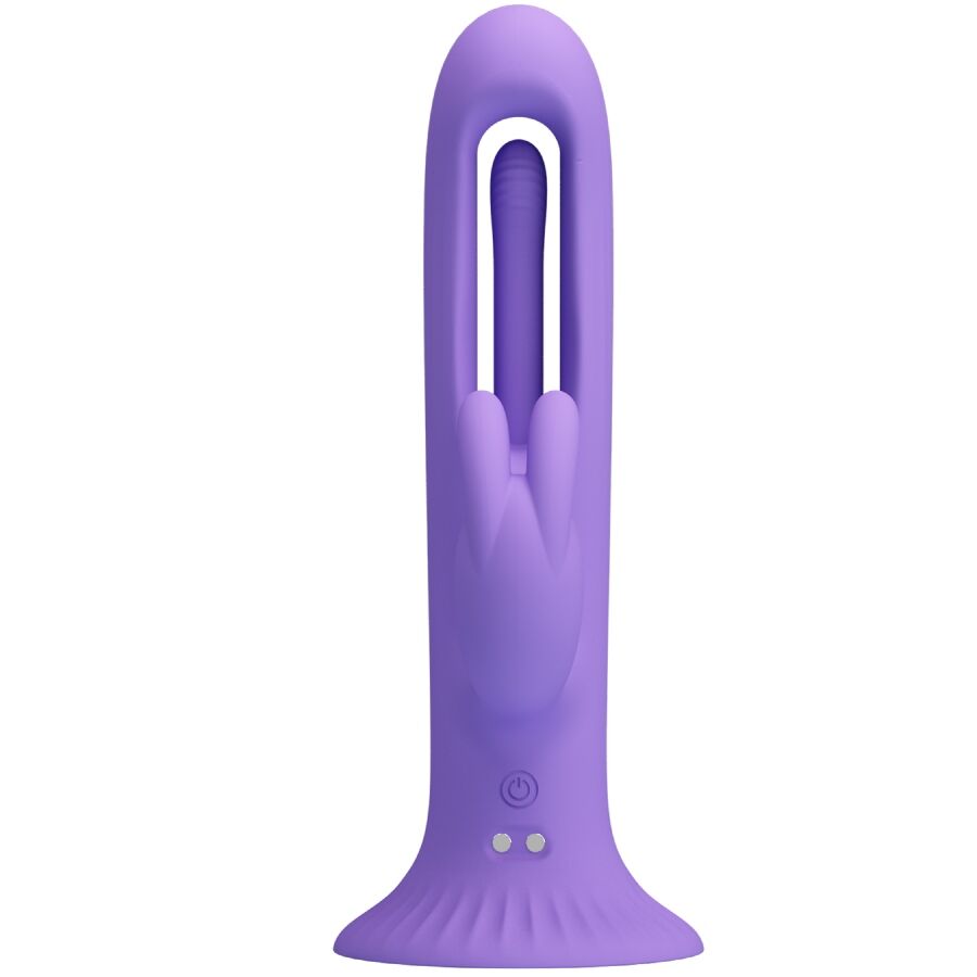 Vibratore Coniglio Pretty Love Killmoulis 12 Modalità Viola — Silicone