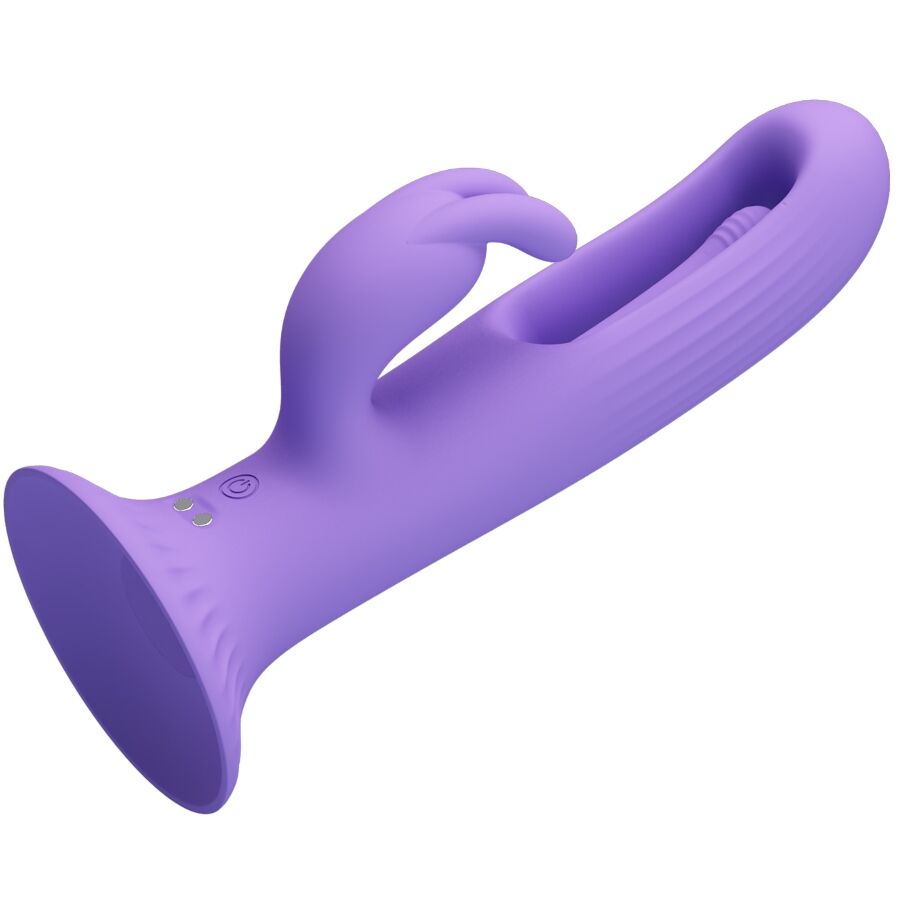 Vibratore Coniglio Pretty Love Killmoulis 12 Modalità Viola — Silicone