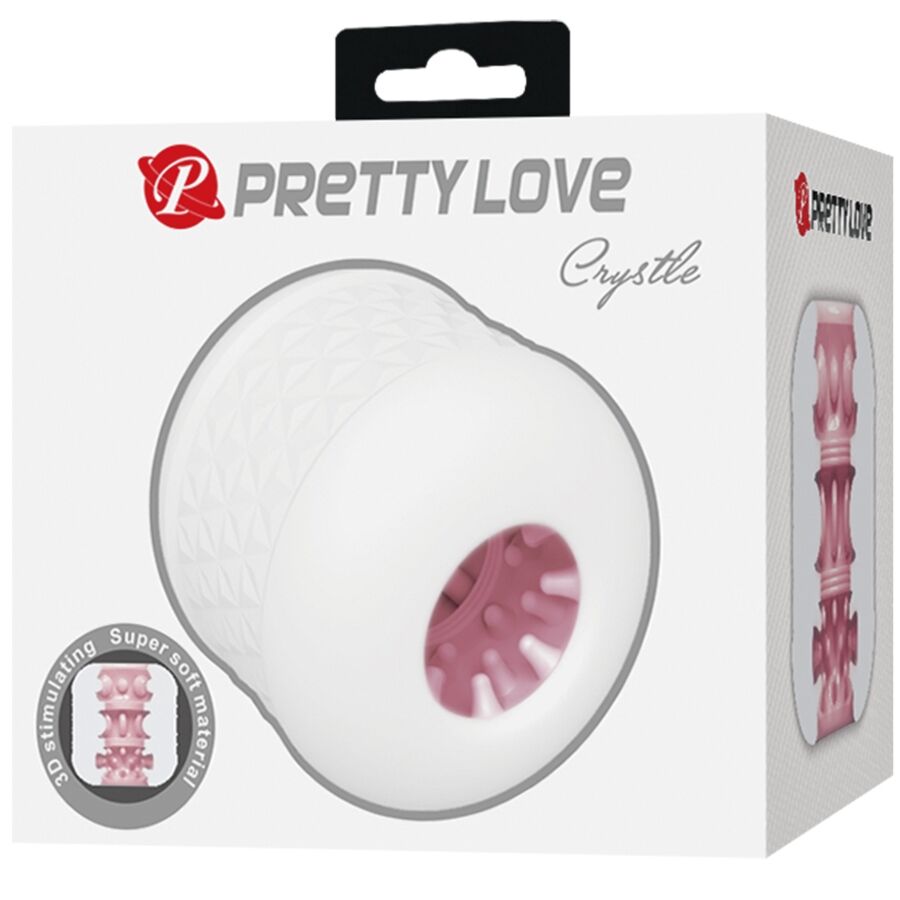 Masturbatore Maschile Pretty Love BM-009252N-1 — Bianco