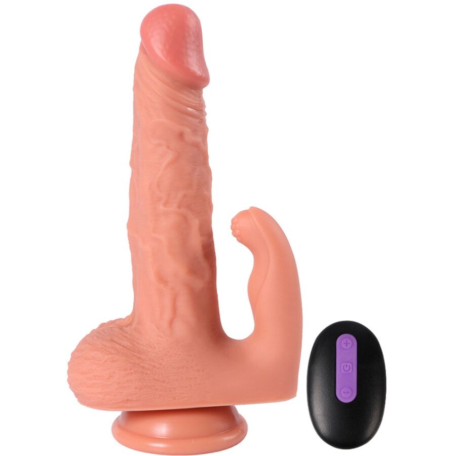 Dildo Realistico Vibrante con Telecomando Shequ Hayden — 16 cm