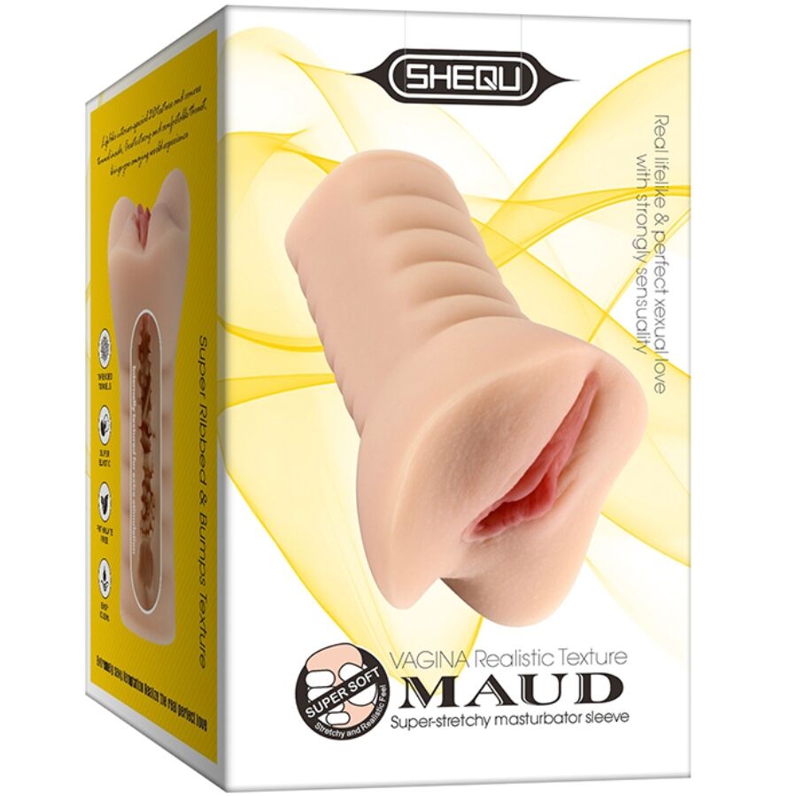 Masturbatore Maschile Vagina Shequ Maud — Silicone Medicale