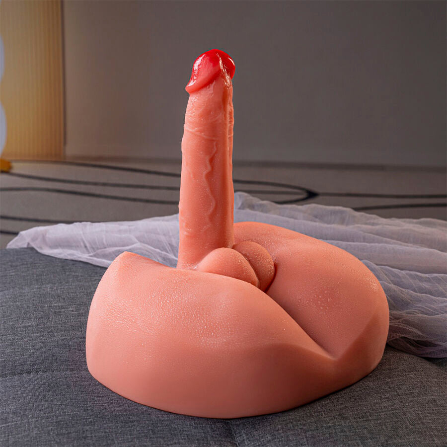 Dildo Realistico Vibrante Xise Honey — Silicone TPE 25 cm