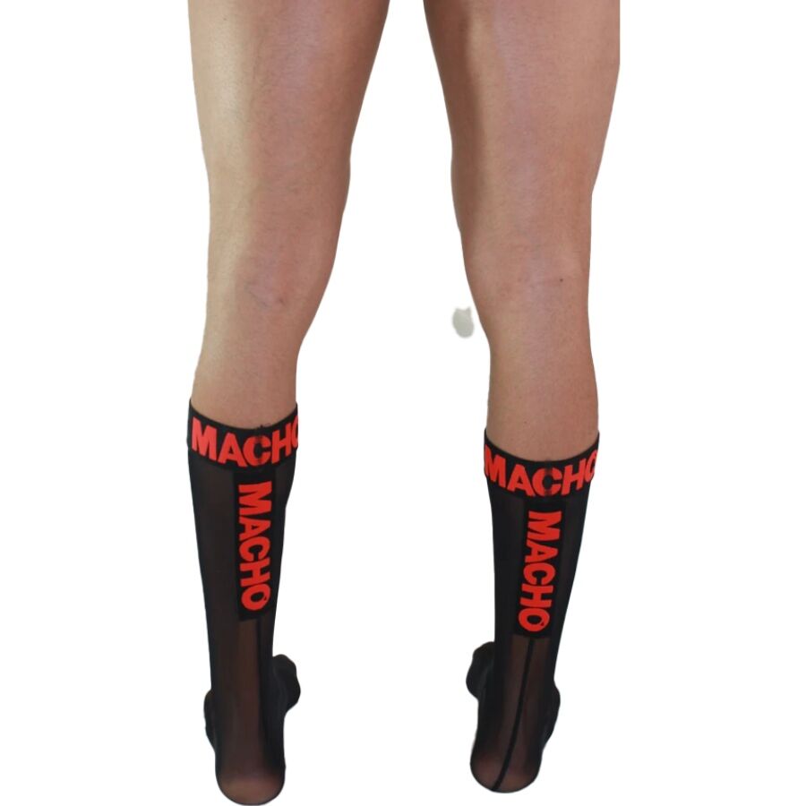 Calzini Fetish Semi-Trasparenti Macho — Taglia Unica