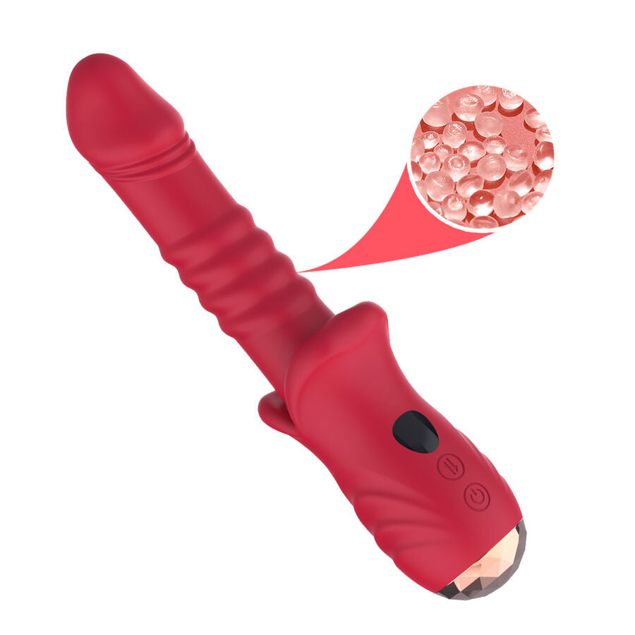 Dildo Vibrante Punto A Armony Point A — Rosso
