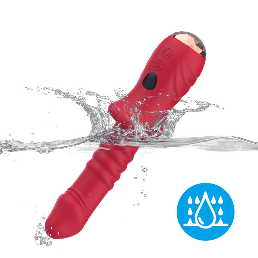 Dildo Vibrante Punto A Armony Point A — Rosso