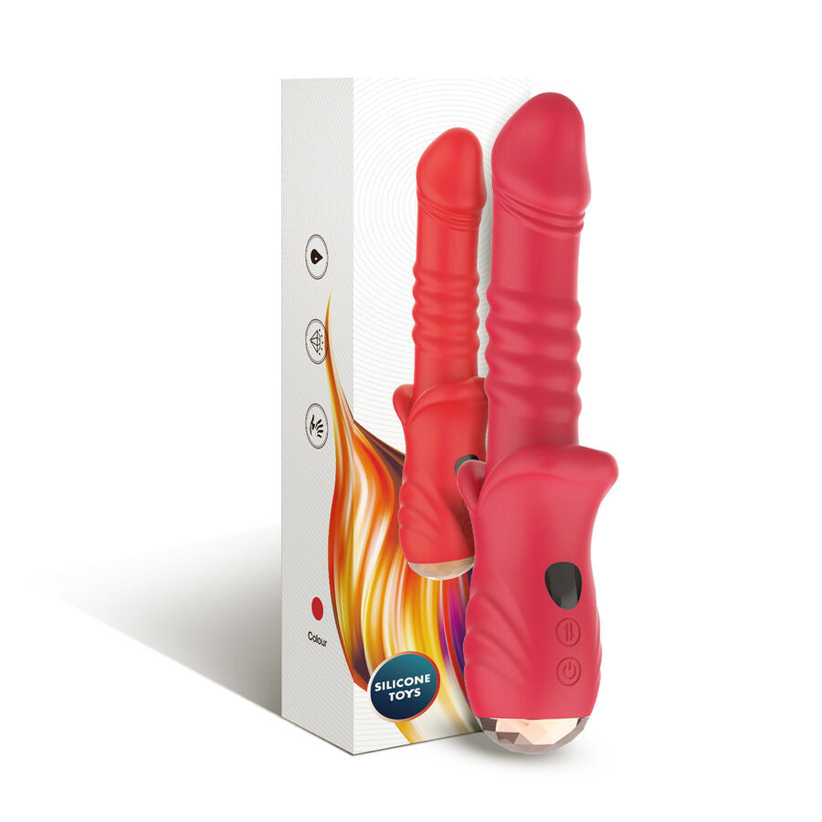 Dildo Vibrante Punto A Armony Point A — Rosso