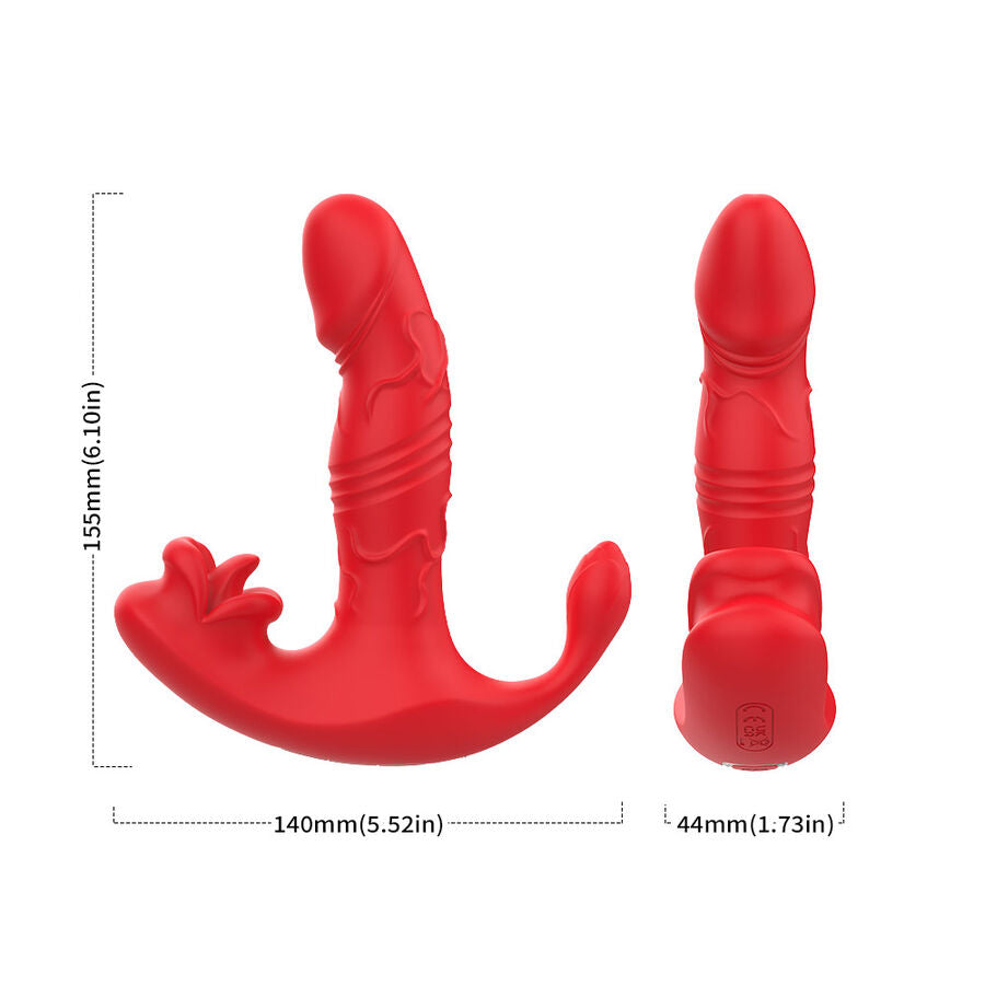 Vibratore Panty con Stimolatore Punto G Armony — Telecomando