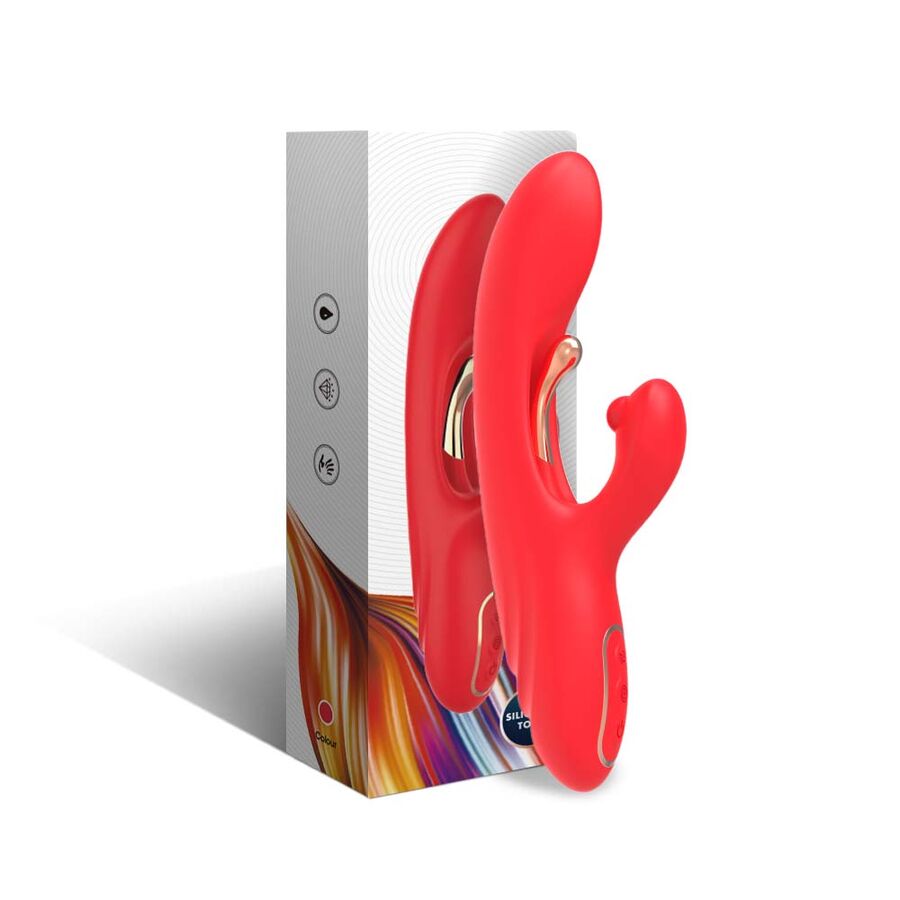 Vibratore Rabbit Punto G e Clitoride Armony — Lingua Oscillante