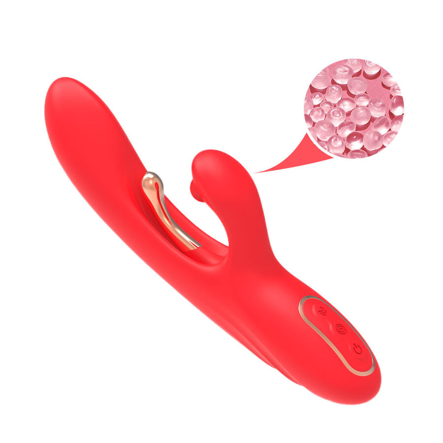 Vibratore Rabbit Punto G e Clitoride Armony — Lingua Oscillante