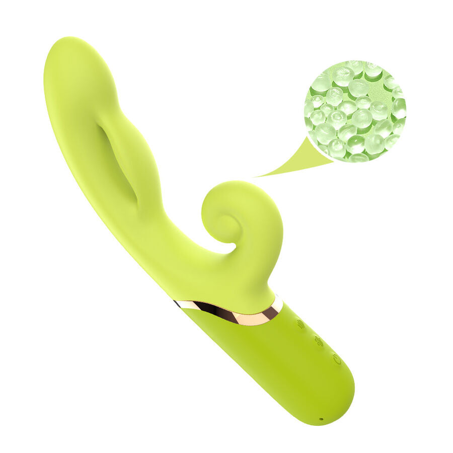 Vibratore A-Spot Gonfiabile Armony — Silicone, Verde