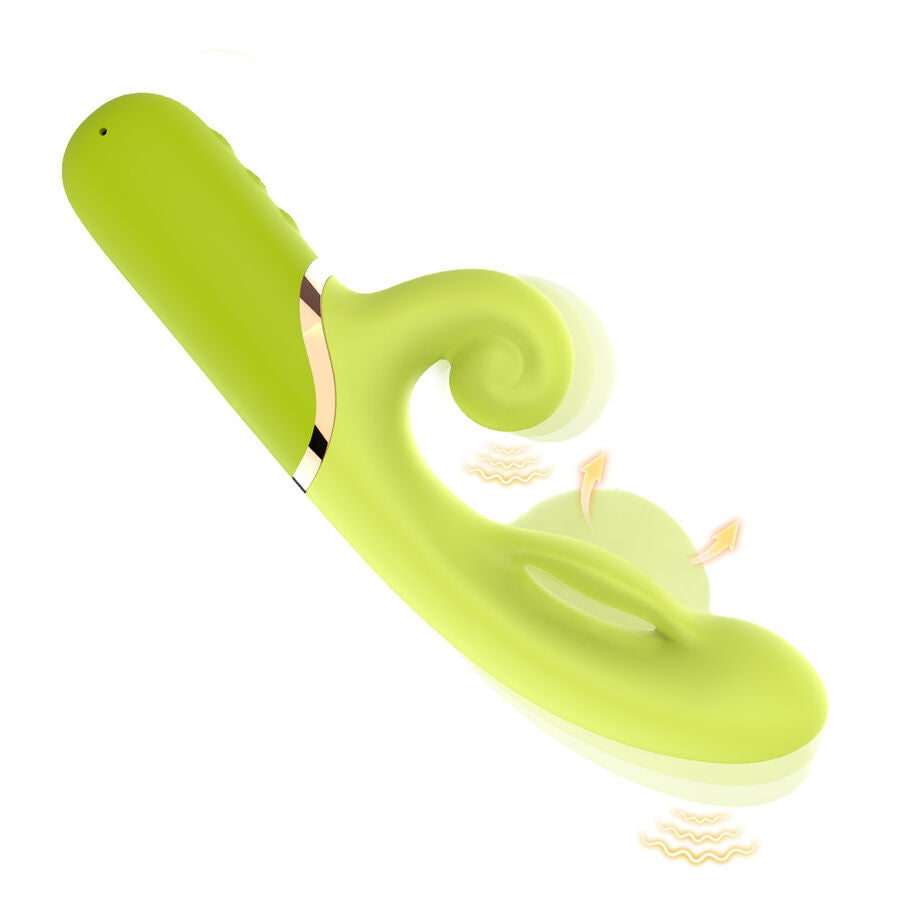 Vibratore A-Spot Gonfiabile Armony — Silicone, Verde