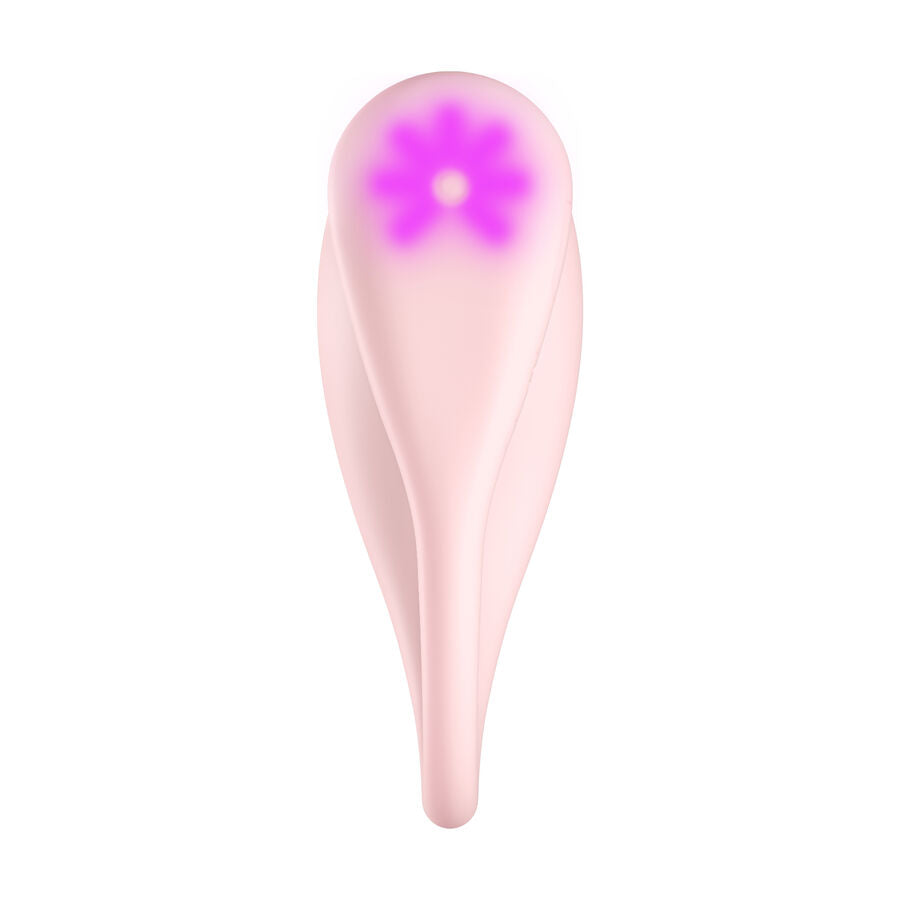 Vibratore a U Punto G e Clitoride Kiiroo Spot Kiss Me — Rosa