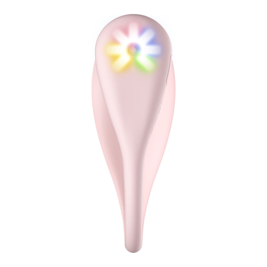 Vibratore a U Punto G e Clitoride Kiiroo Spot Kiss Me — Rosa