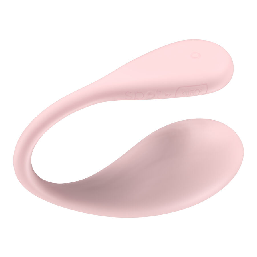 Vibratore a U Punto G e Clitoride Kiiroo Spot Kiss Me — Rosa