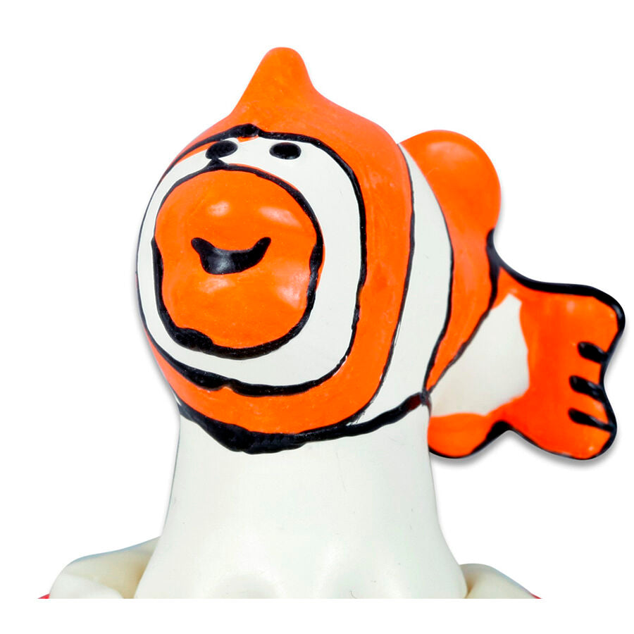Preservativi Artigianali Dipinti a Mano Condomerie — Pesce Arancione