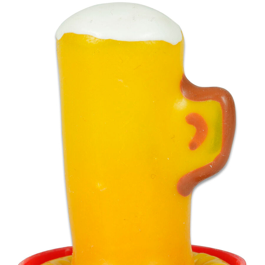 Preservativi Dipinti a Mano Condomerie — Fantasia Bicchiere di Birra