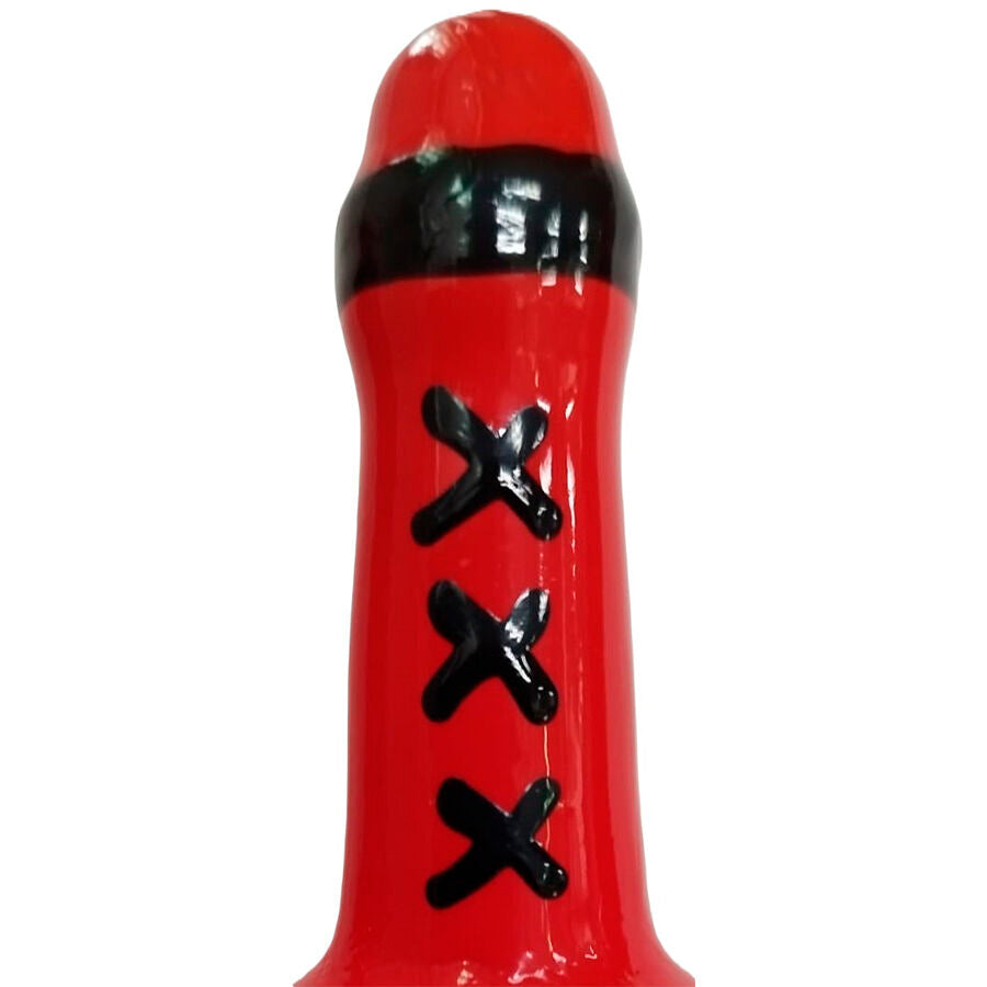 Preservativi Dipinti a Mano Condomerie Amsterdam — Rosso