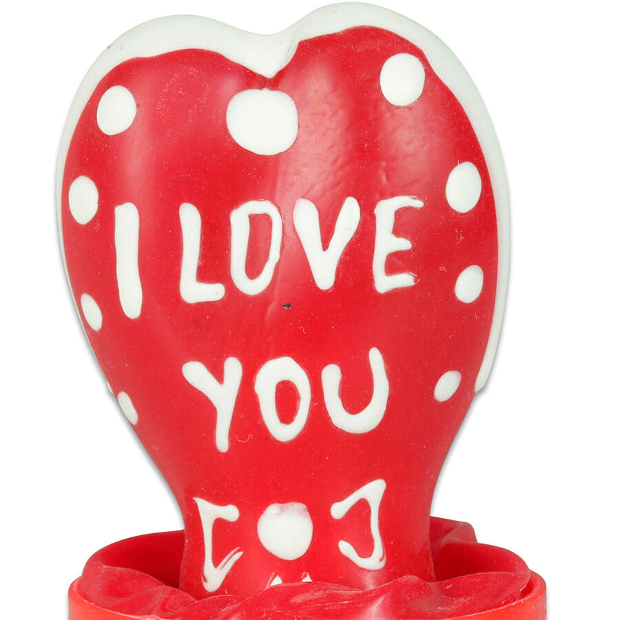 Preservativi Dipinti a Mano Condomerie I Love You — Cuore