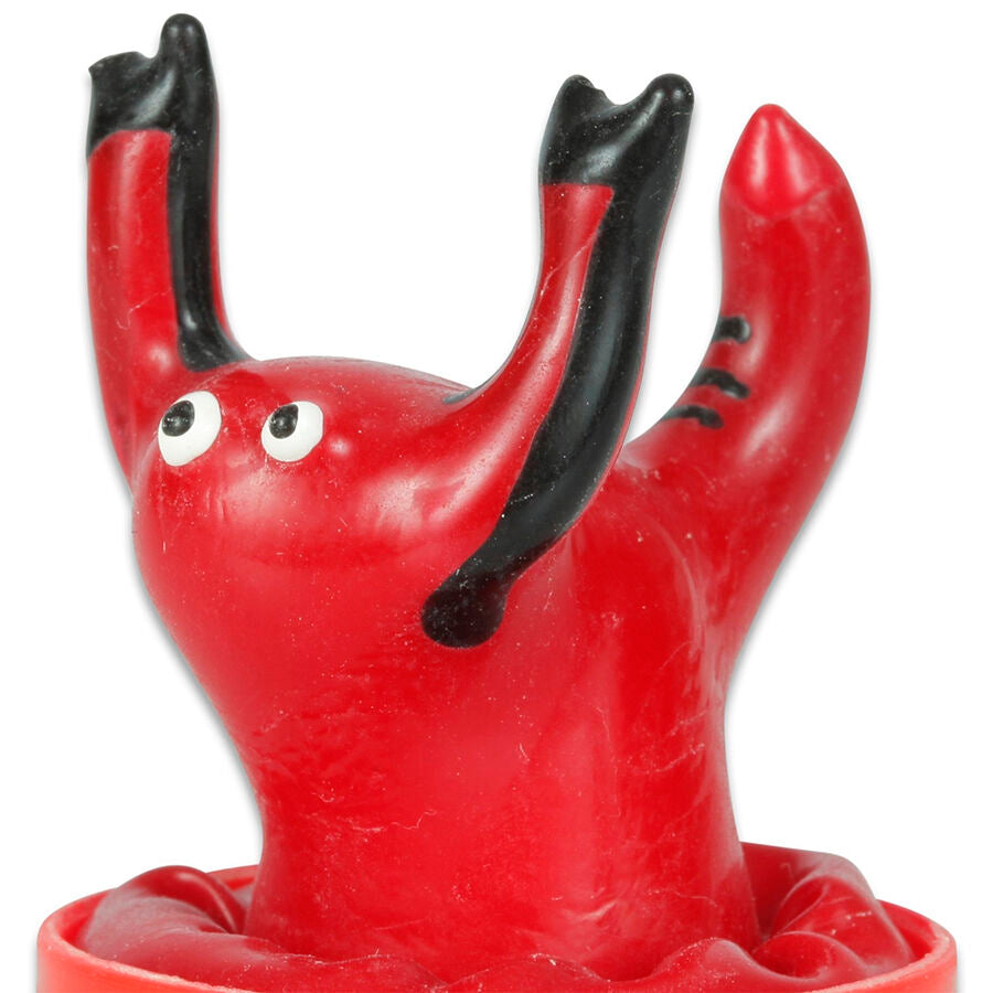 Preservativi Dipinti a Mano Condomerie Scorpione Rosso