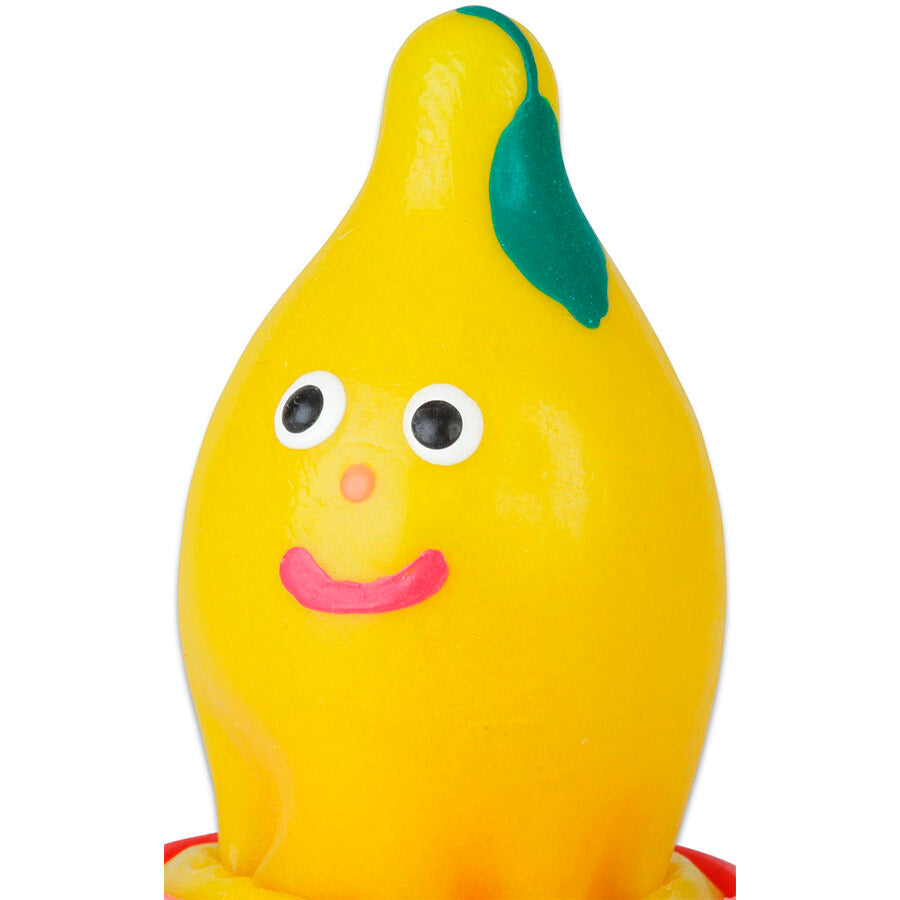 Preservativi Dipinti a Mano Condomerie — Motivo Limone