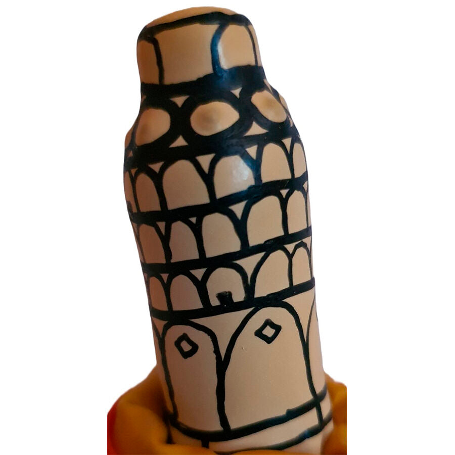 Preservativi Dipinti a Mano Condomerie Torre di Pisa — Artigianali
