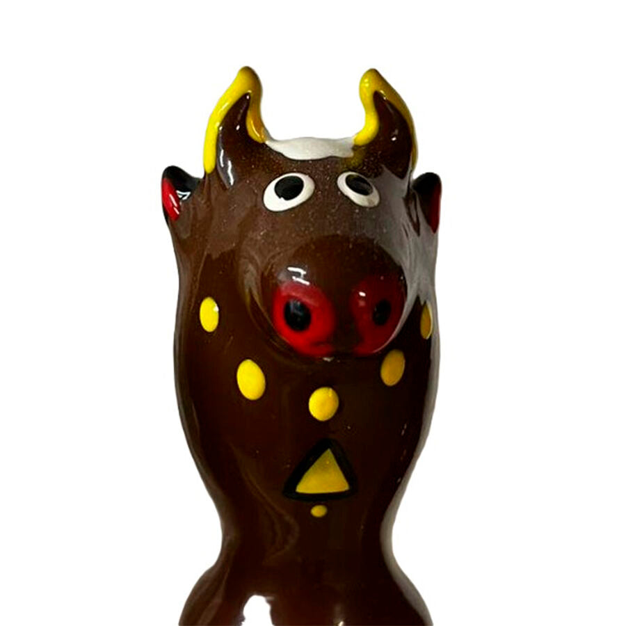 Preservativi Dipinti a Mano Condomerie Bull Black — Modello 2