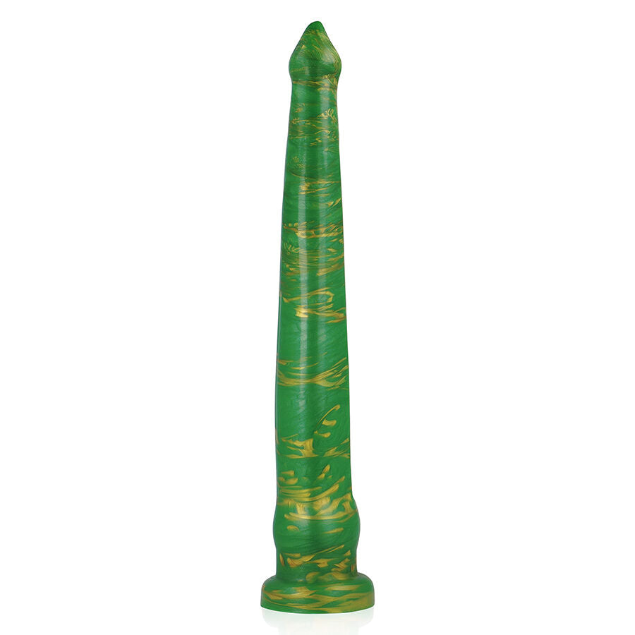Dildo Realistico Epic Hylos Flash — Silicone, Verde 28 cm