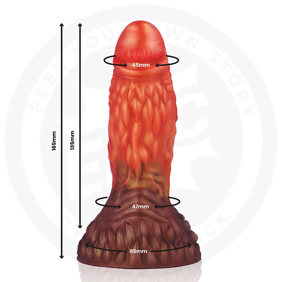Dildo Realistico Epic Andros Wild Roots — Silicone, 13,5 cm