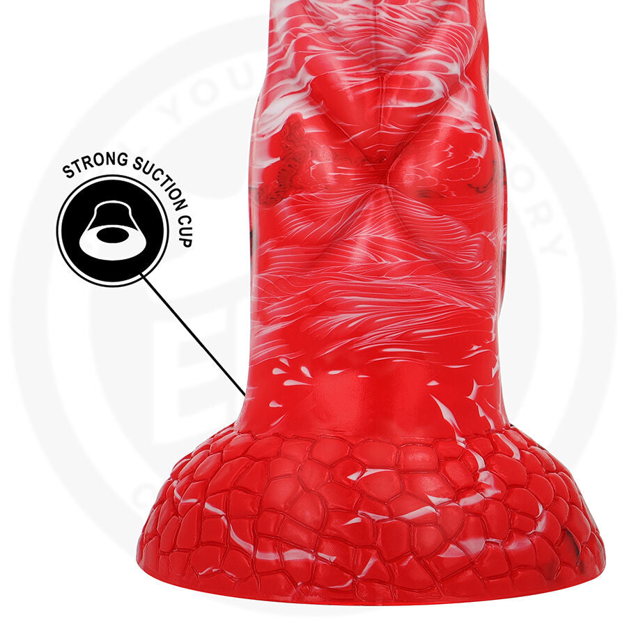 Dildo Realistico Epic Cybersilicock Agnis — Crimson Fire 18 cm