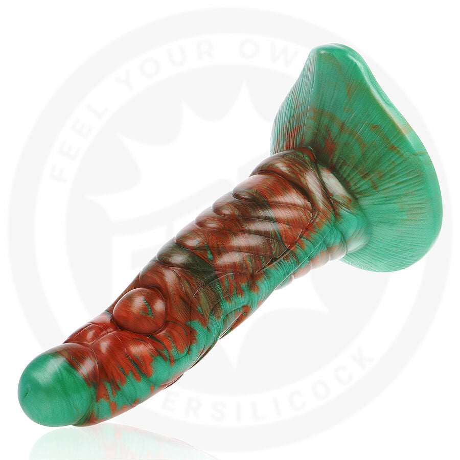 Dildo Realistico Epic Tiryon — Silicone, 21,5 cm, Verde