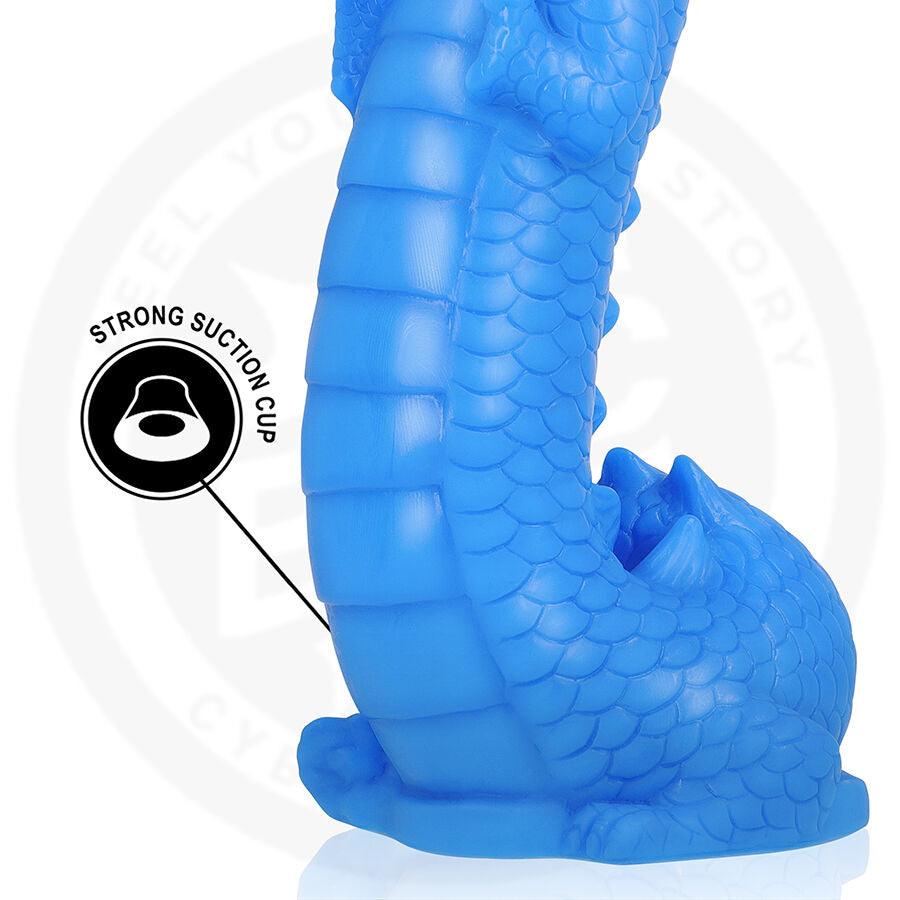 Dildo Fantasy Drago Epic Naga — Silicone, 18 cm inseribile