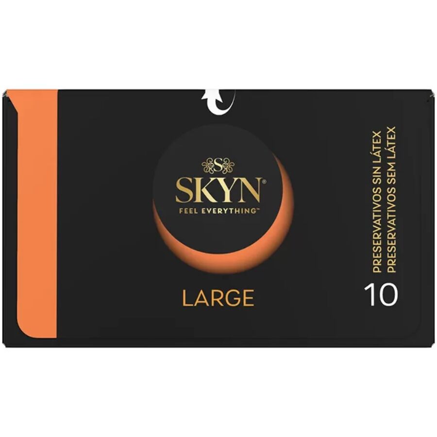 Preservativi XL Senza Lattice SKYN Large Extra — 10 Pezzi