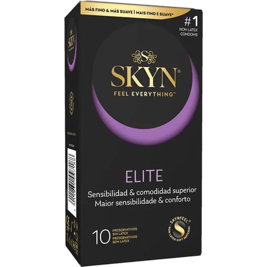 Preservativi Ultrasottili Senza Lattice SKYN Elite — 10 pz