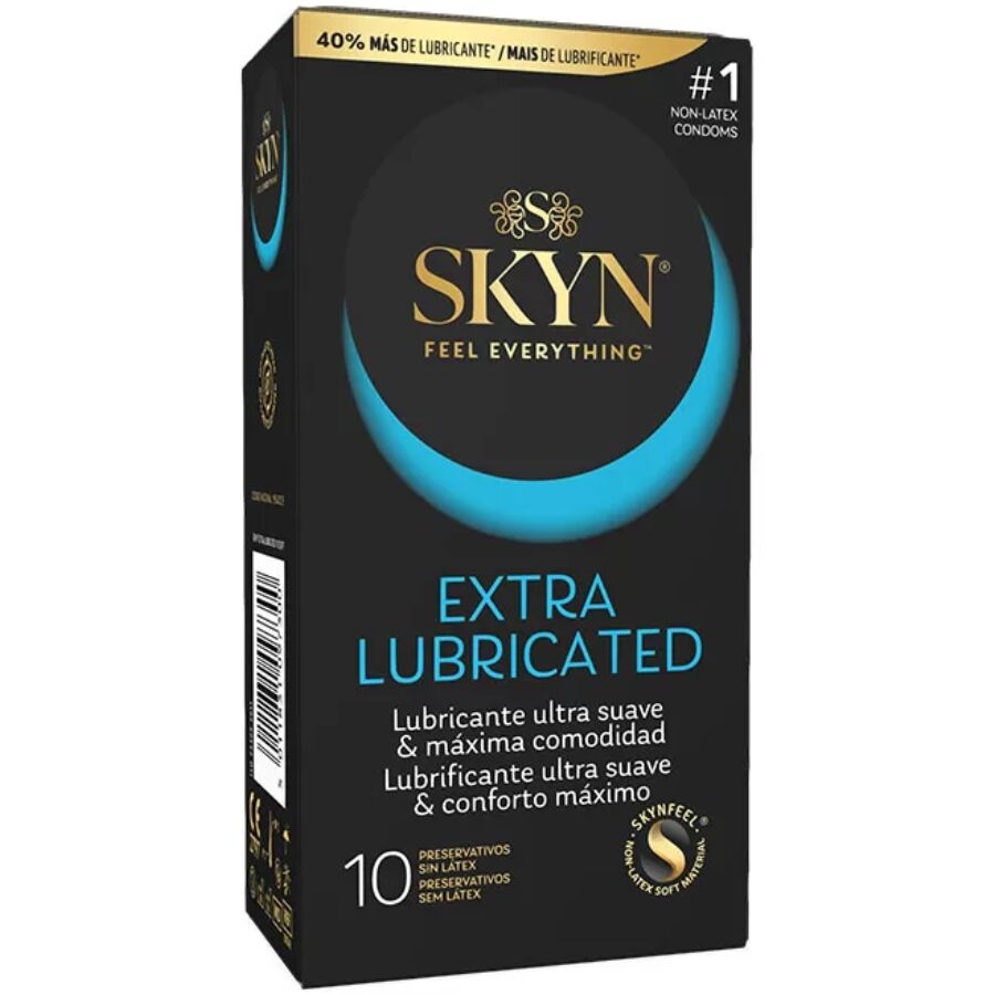 Preservativo Extra Lubrificato Senza Lattice SKYN — 10 pz